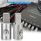 Car Audio Power And Ground Wire Reducers Amp Input High Quality Aluminum And Nickel Plated 2