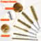 Hex Shank Brass Bore Cleaning Brushes For Power Drills 5