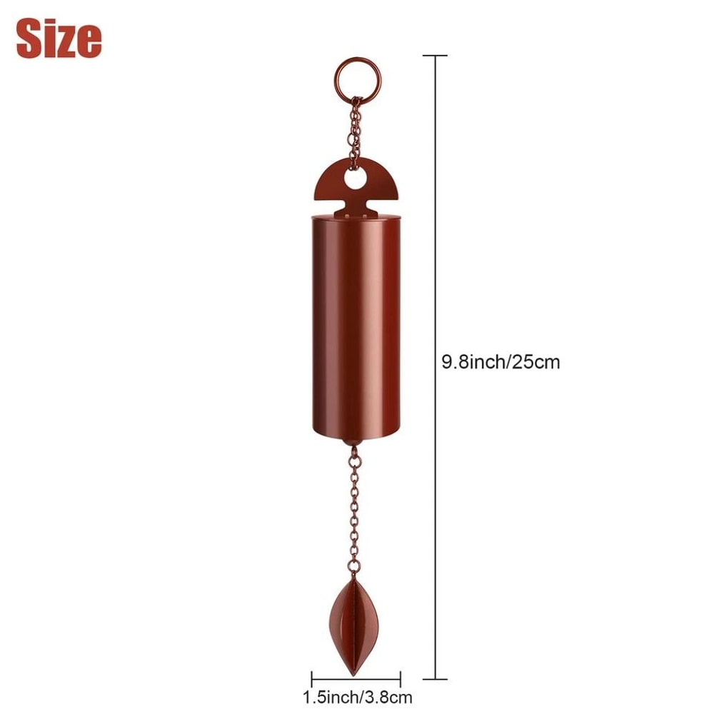Large Deep Resonance Serenity Bell Heroic Windchime For Home Outdoor And Yard Decoration 3