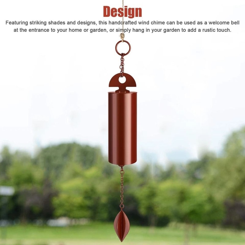 Large Deep Resonance Serenity Bell Heroic Windchime For Home Outdoor And Yard Decoration 5