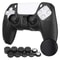Silicone Case For PS5 Controller Protective Skin Thumb Grips Kit 5