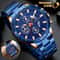 Waterproof Stainless Steel Men Watch With Luminous Movement 2