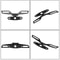 Universal Motorcycle Folding License Plate Bracket With Tail Light Holder 2