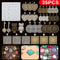 Silicone Resin Mold Craft Kit Jewelry Casting Epoxy Pendant Trays For DIY Crafts 8