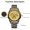 Luxury Men Skeleton Watch Stainless Steel Automatic Mechanical Carved Wristwatch 2