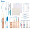 Punch Needle Embroidery Kit For Beginners Cross Stitching Tool Set With Wooden And Metal Needles 5