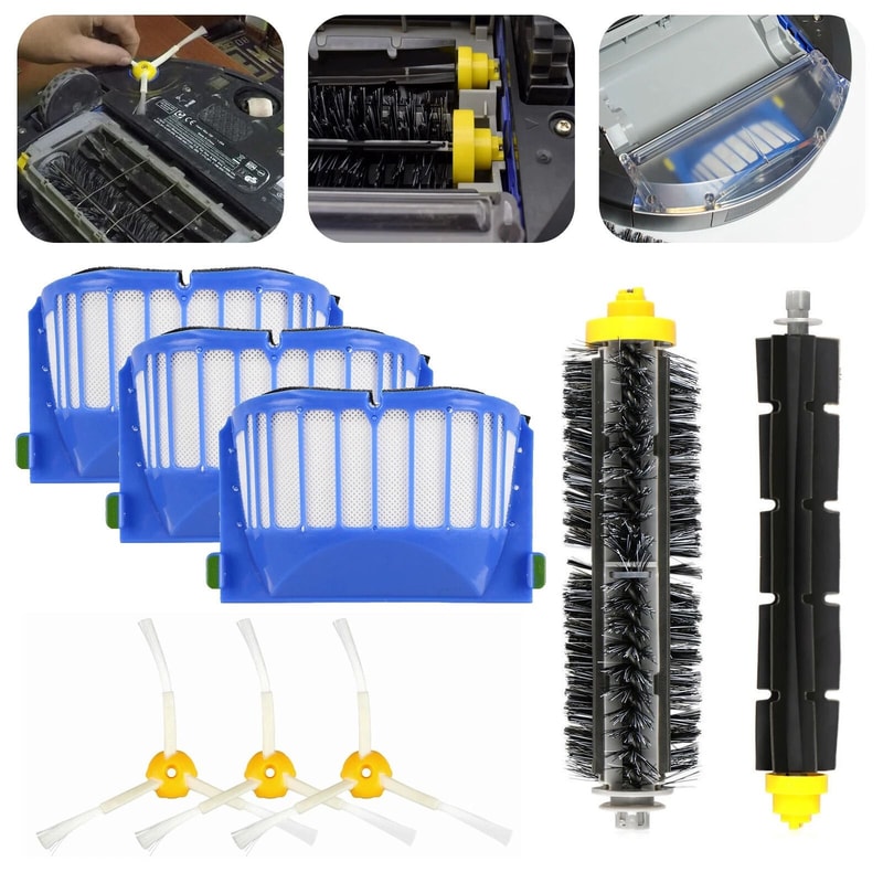 Replacement Parts Kit Vacuum Filter Brush Cleaner Maintenance Accessories 5