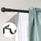 Curtain Rod Bracket Holders Easy Install Single Hook Window Frame Hooks For Home Decor 0
