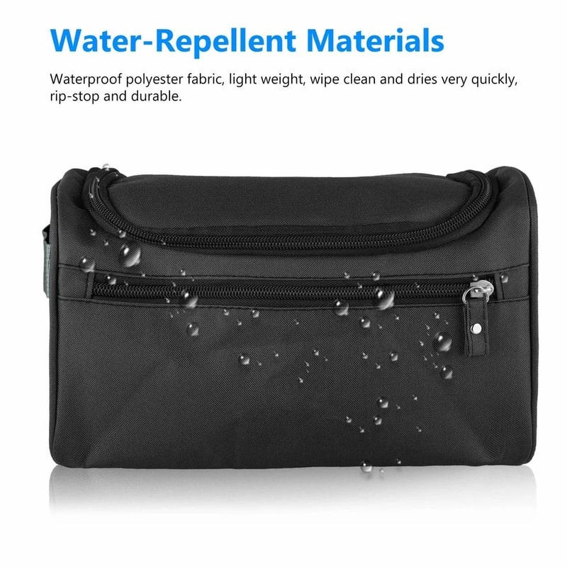 Travel Toiletry Bag For Men Women Waterproof Cosmetic Shaving Makeup Case Organizer 7