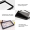 Jewelry Ring Display Organizer Stackable Storage Case For Earrings Rings 2