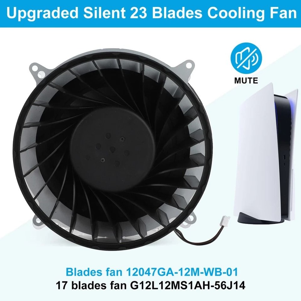 Replacement Internal Cooling Fan Silent Cooling Solution 5