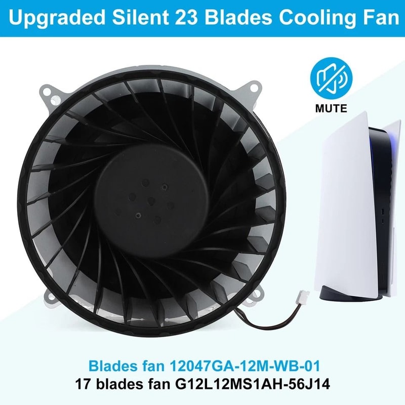 Replacement Internal Cooling Fan Silent Cooling Solution 5