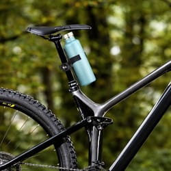 bicycle drink holder for handlebar mountable beverage bottle cage