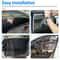 Magnetic Car Side Window Sunshade UV Blocker Mesh Shield For Privacy And Easy Installation 2