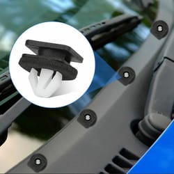 pillar trim windshield molding clips