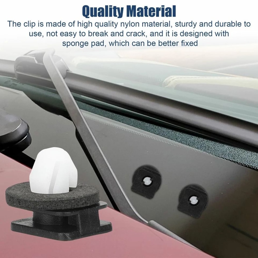 Pillar Trim Windshield Molding Clips 5