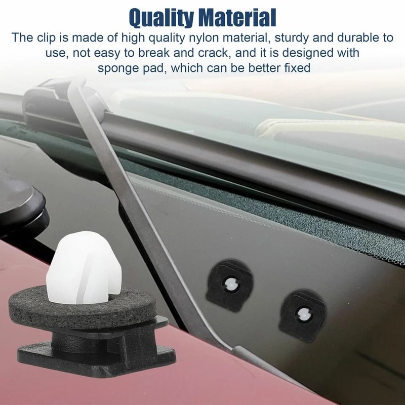 Pillar Trim Windshield Molding Clips 5