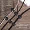 Cable Clips Self Adhesive Cord Management Wire Holder Organizer Clamp 4