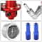 Universal Adjustable Car Fuel Pressure Regulator With Oil Gauge Kit 2