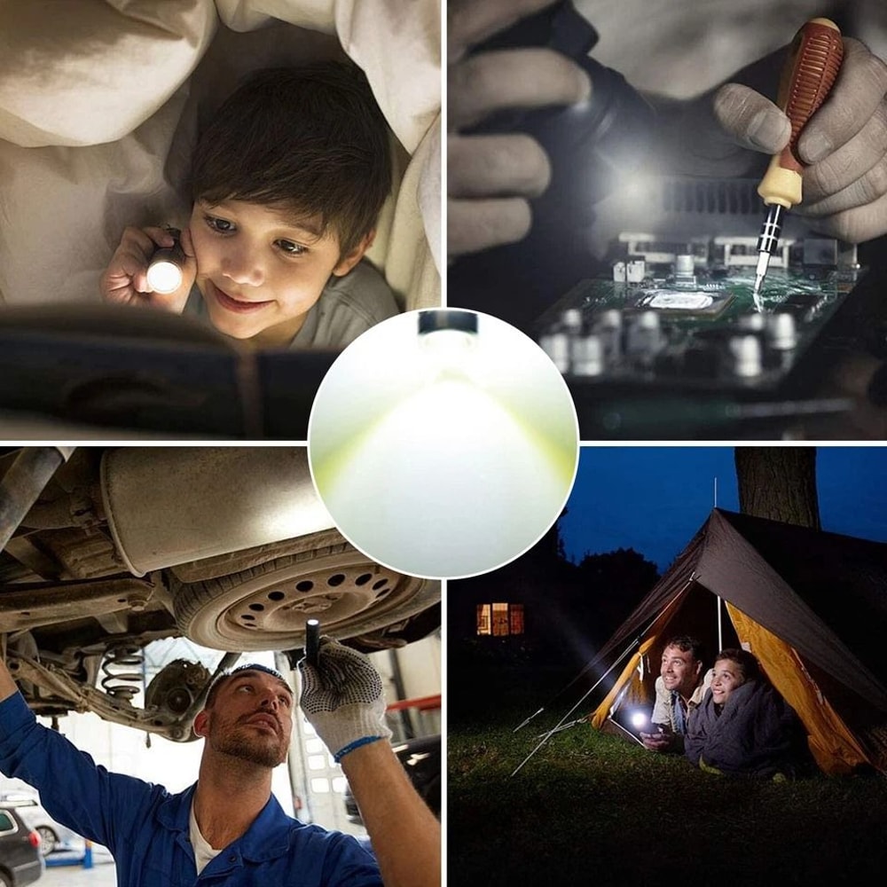 LED Flashlight Bulbs Upgrade Replacement With Bright Light 5