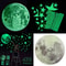 Glow In The Dark Stars Moon Wall Stickers Luminous Space Decals 6