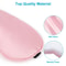 Travel Eye Mask Set Soft Padded Shade For Rest Relaxation Adjustable Breathable Sleep Blindfold 4