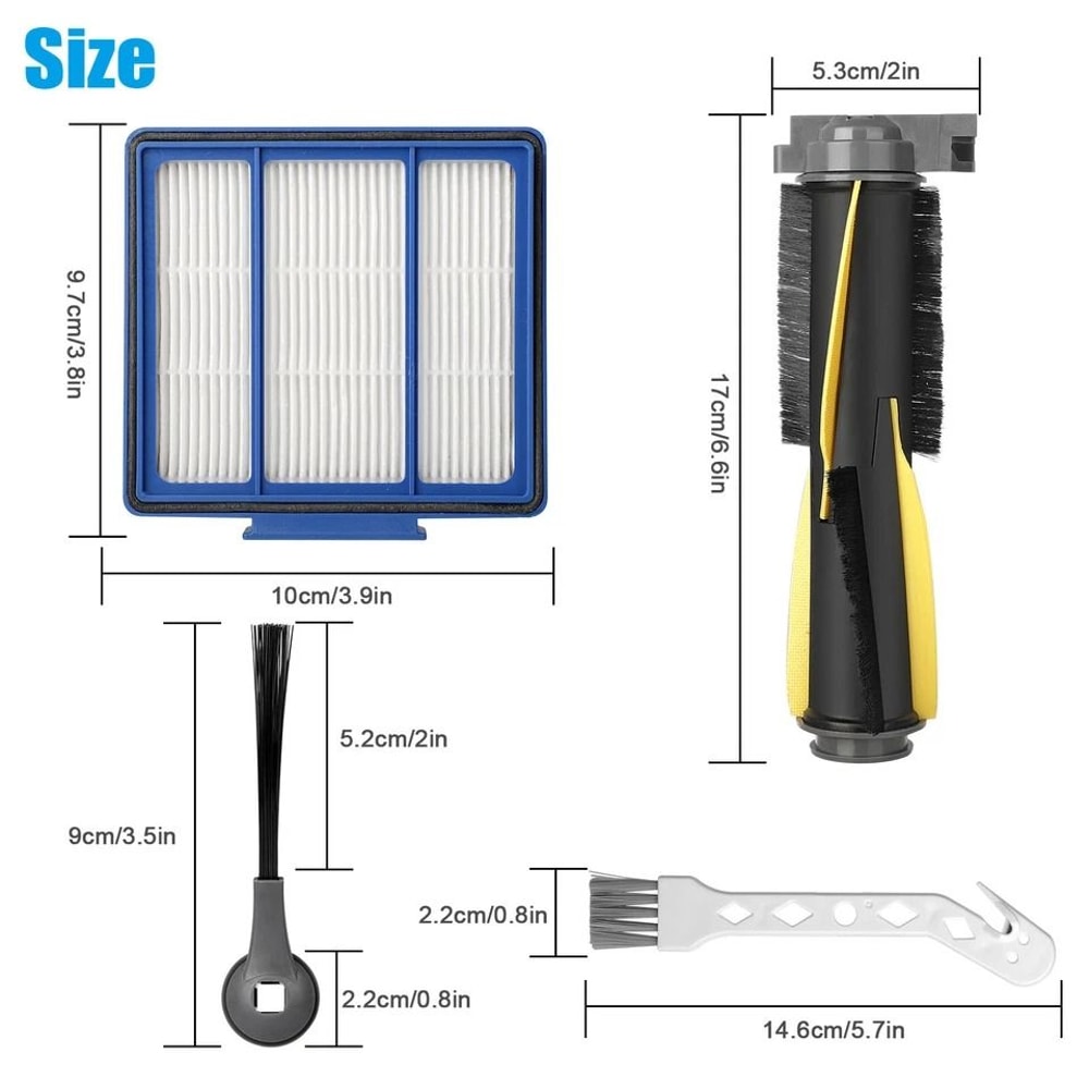 Robot Vacuum Cleaner Replacement Parts Kit 4
