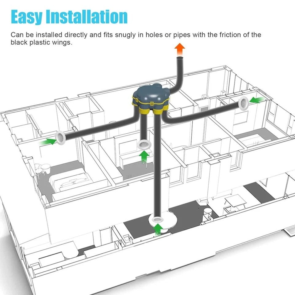Round Air Soffit Vents With Oblique Louver Grille Cover Fly Screen 3