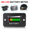 LED Battery Indicator Meter Gauge For Golf Carts Forklifts More 3