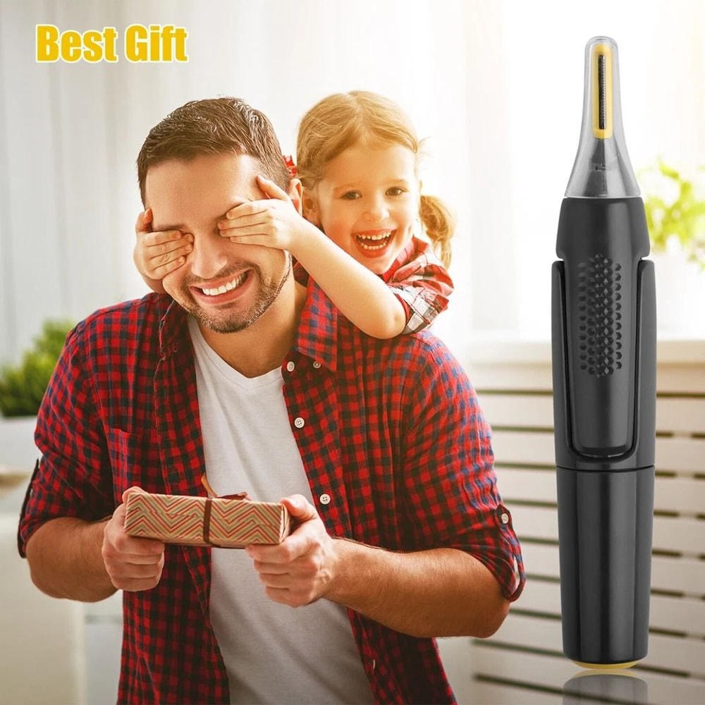 Electric Nose Ear Hair Trimmer With LED Spotlight 7