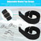 Adjustable Boat Top Straps With Stainless Steel Hooks For Durable Marine Canopy Fit 6