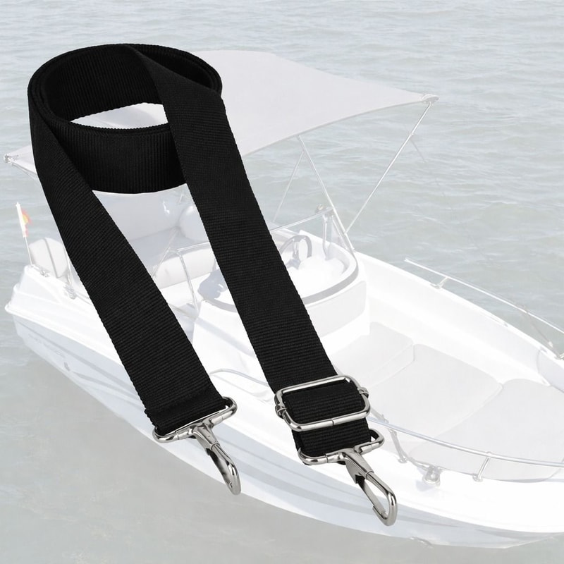 Adjustable Boat Top Straps With Stainless Steel Hooks For Durable Marine Canopy Fit 0