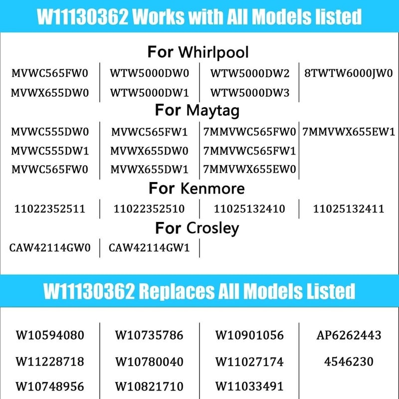 Washer Suspension Rod Kit For Washing Machines 6