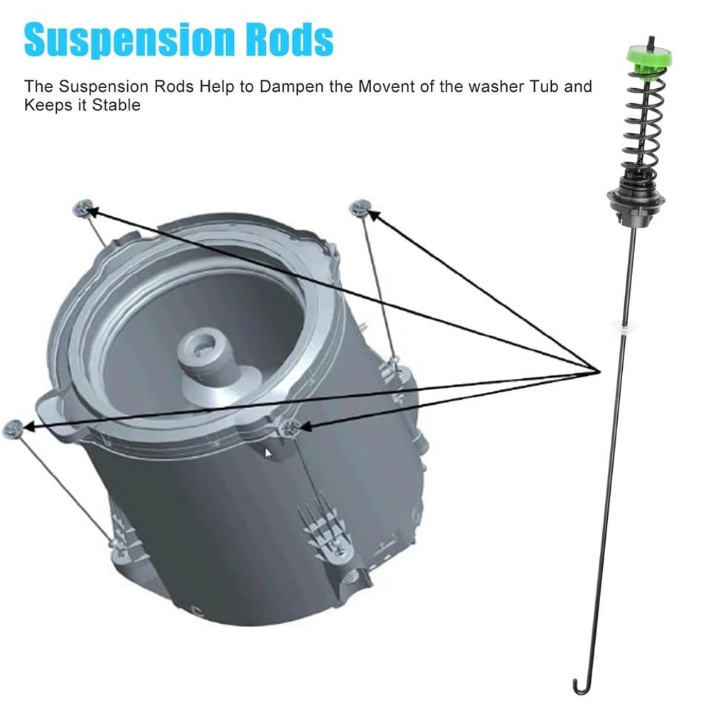 Washer Suspension Rod Kit For Washing Machines 1