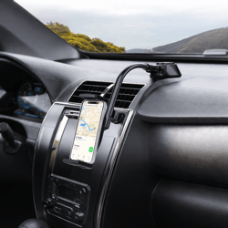 car tablet holder gooseneck windshield & dashboard mount