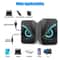 RGB LED Computer Speakers With Enhanced Bass Wired USB Stereo System For Desktop Laptop 2
