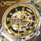 Men Luxury Waterproof Stainless Steel Automatic Mechanical Wristwatch 7