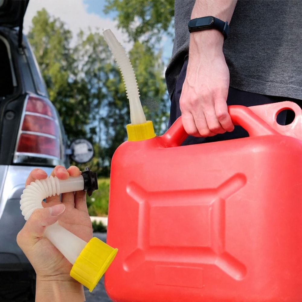 Gas Can Spout Kit Nozzle Vent Replacement Flexible Durable 0