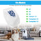 Replacement Vacuum Cleaner Bags Filters For Airclean Efficiency 2