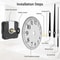 Wall Clock Movement Mechanism DIY Replacement Hands Repair Tool Kit For Clock Restoration Customiz 1