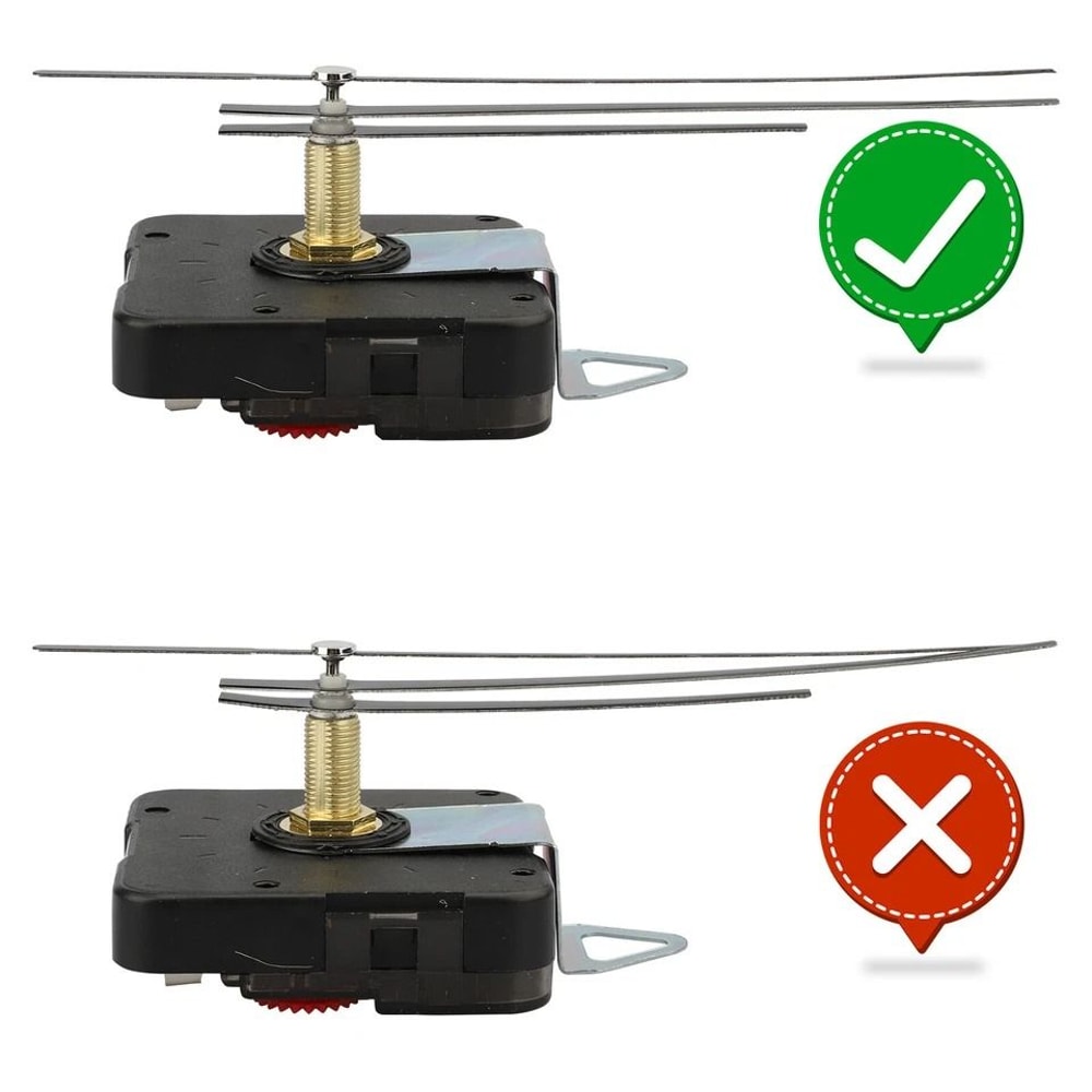 Wall Clock Movement Mechanism DIY Replacement Hands Repair Tool Kit For Clock Restoration Customiz 5