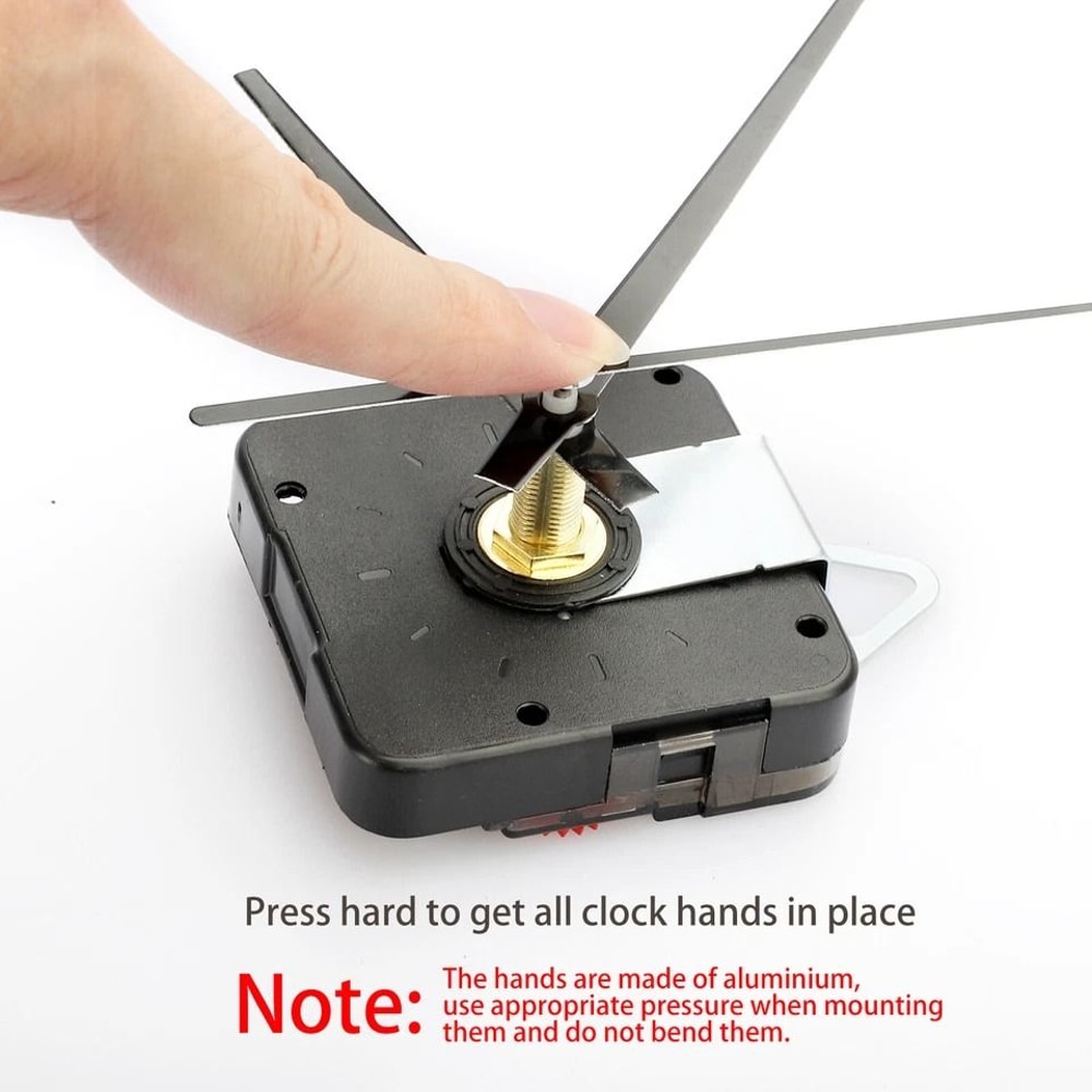 Wall Clock Movement Mechanism DIY Replacement Hands Repair Tool Kit For Clock Restoration Customiz 6