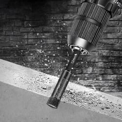dry diamond core drill bits set hex shank for glass, ceramic, granite & marble