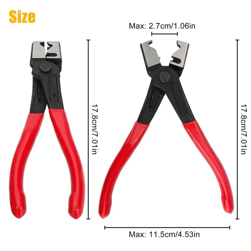 Hose Clamp Pliers For Clic Clic R Type Durable Carbon Steel CV Boot Clamp Tool 3