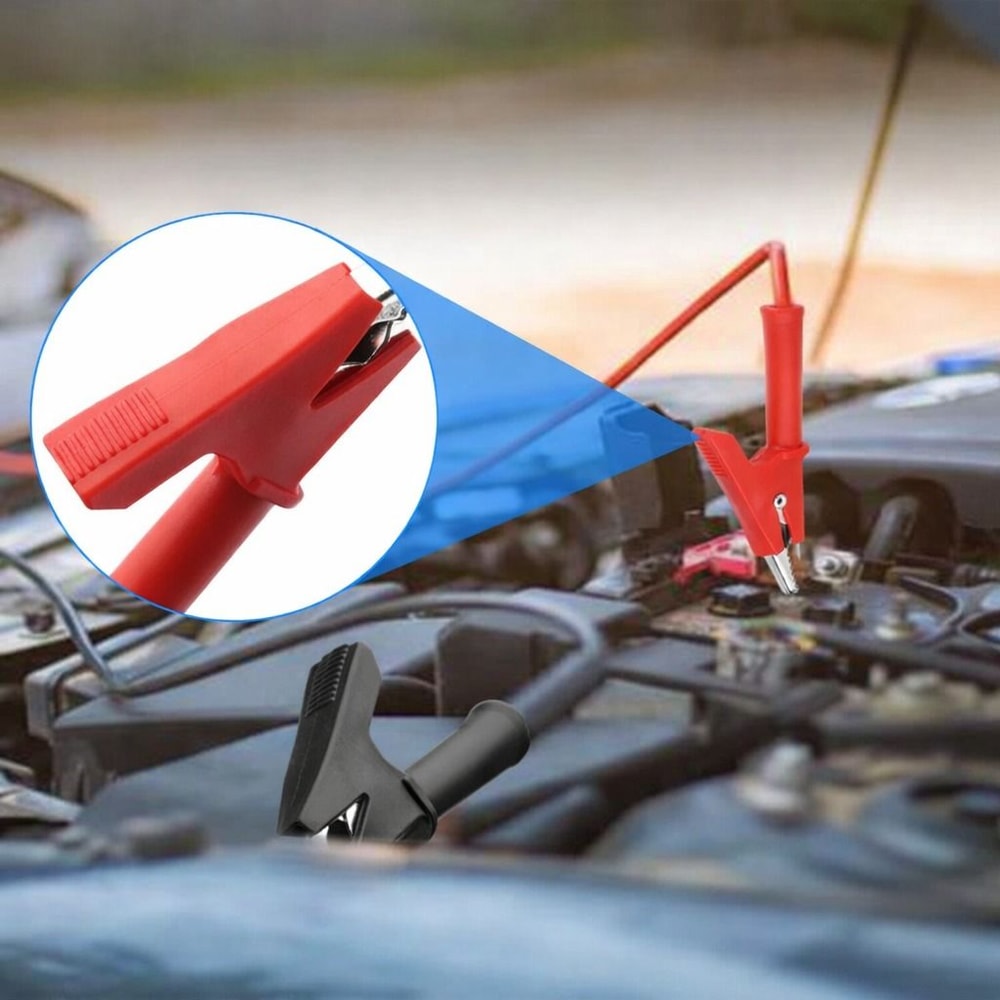 Alligator Clips Electrical Test Leads Set Jumper Wires For High Precision Electrical Testing 0