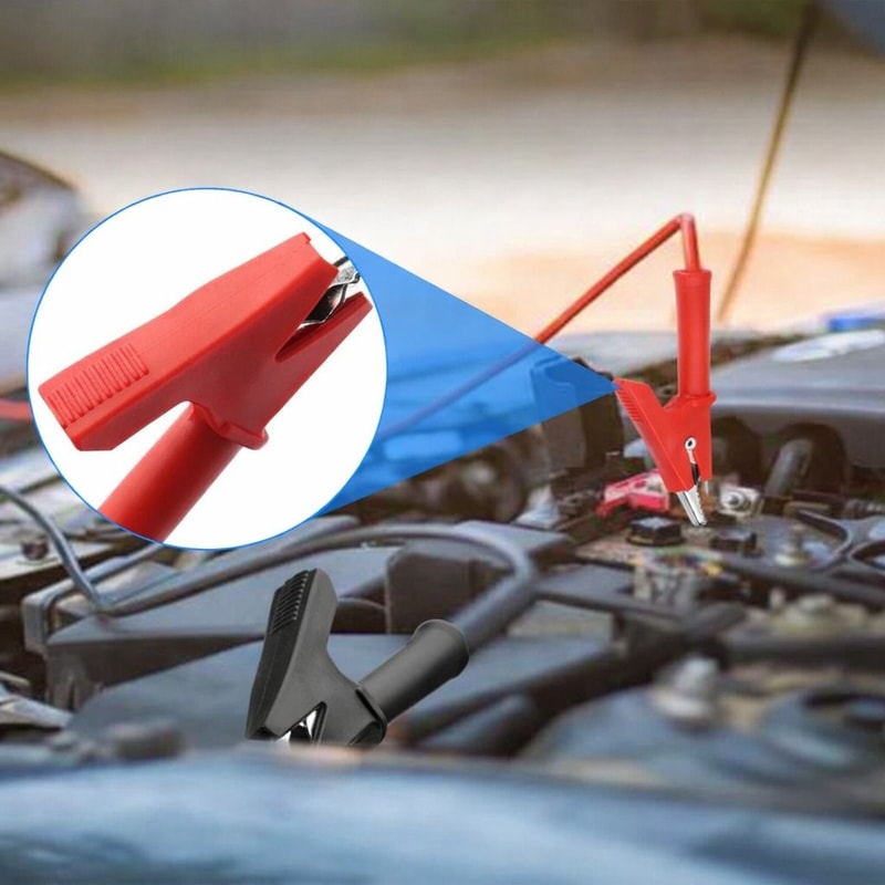 Alligator Clips Electrical Test Leads Set Jumper Wires For High Precision Electrical Testing 0