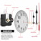 DIY Clock Movement Mechanism Kit Repair Hands Parts For Clock Repairs And Creations 5