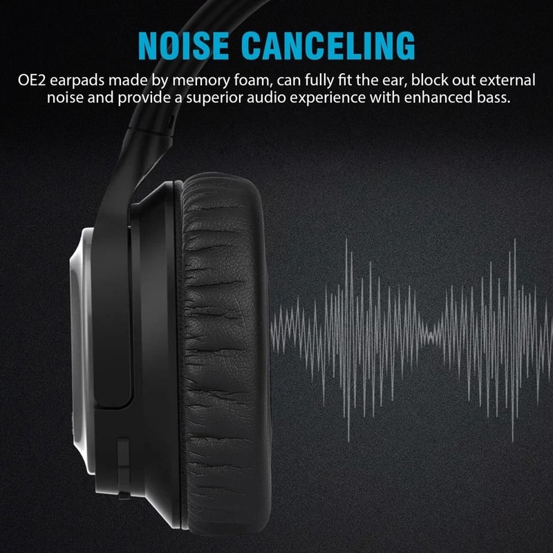 Replacement Earpads For Headphones Comfortable Foam Cushions 5