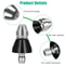 High Pressure Sewer Cleaning Nozzle Pipe Cleaner Tool With Connector 5