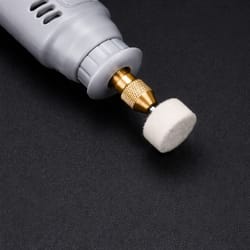 wool felt polishing pads kit for dremel rotary tools buffing wheel set for metal jewelry and glass